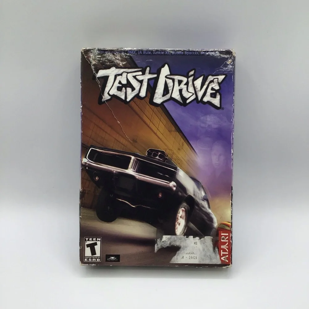 Test Drive unlimited PC DVD-ROM complete with box manual CIB Atari racing
